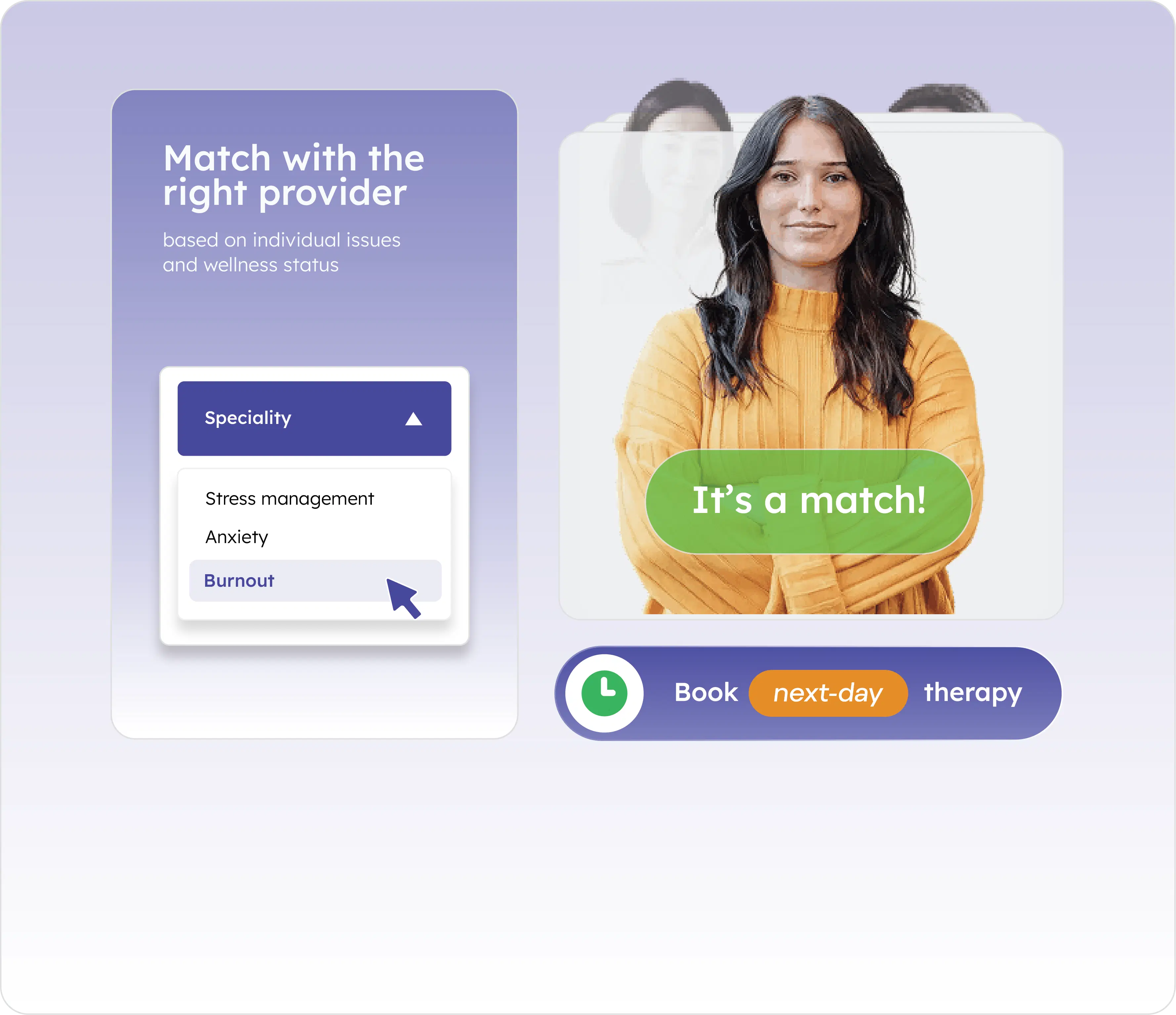 Timely and personalized care